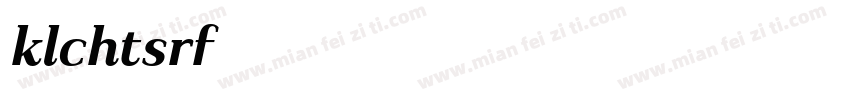 kulachat serif字体转换